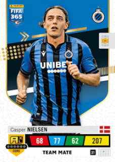 Casper Nielsen Club Brugge 2023 FIFA 365 Team Mate #31